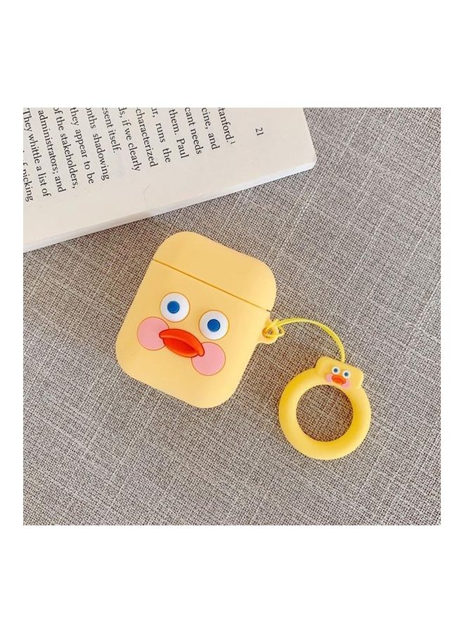 بي جي إم غطاء واقي على شكل بطة من السيليكون لآبل إيربودز 1/2 - Image 1