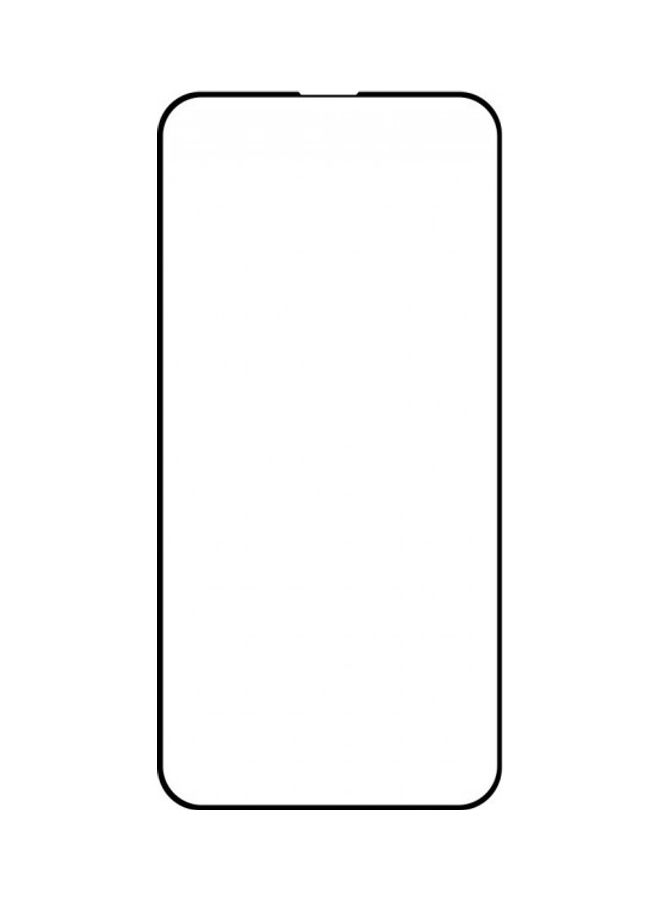 مارجون لاصقة حماية للشاشة ألتيميت من الزجاج المقوى بتصنيف 3D لهاتف أبل آيفون 13 ميني شفاف/ أسود - Image 3