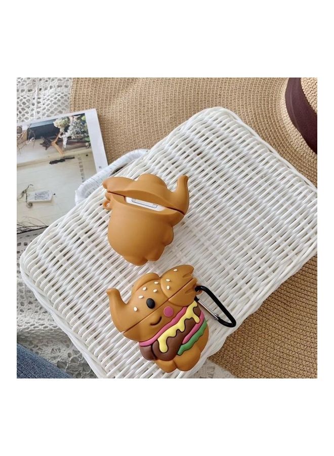 BGM - Cute Elephant Wireless Bluetooth Headphone Protective Case For Apple AirPods 1/2 Multicolour - Image 1
