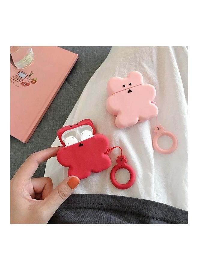 بي جي إم غطاء حماية واقي مضاد للصدمات بتصميم رسومات كرتونية لسماعات أبل آيربودز 1/2 كاكي - Image 2