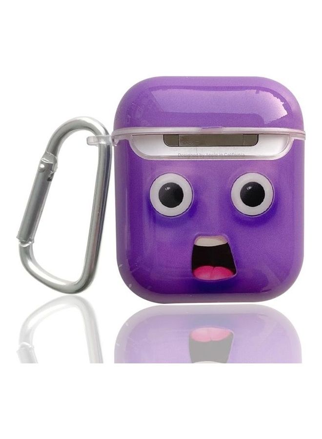 BGM Painted TPU Earphone Protective Case with Hook For AirPods 1/2 Multicolour  - Image 2