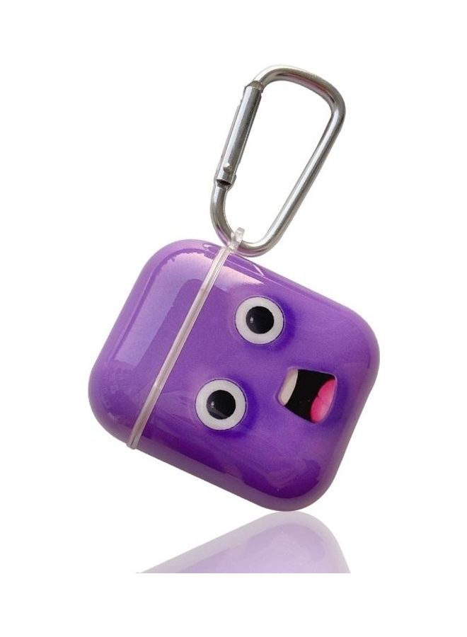 BGM Painted TPU Earphone Protective Case with Hook For AirPods 1/2 Multicolour  - Image 3