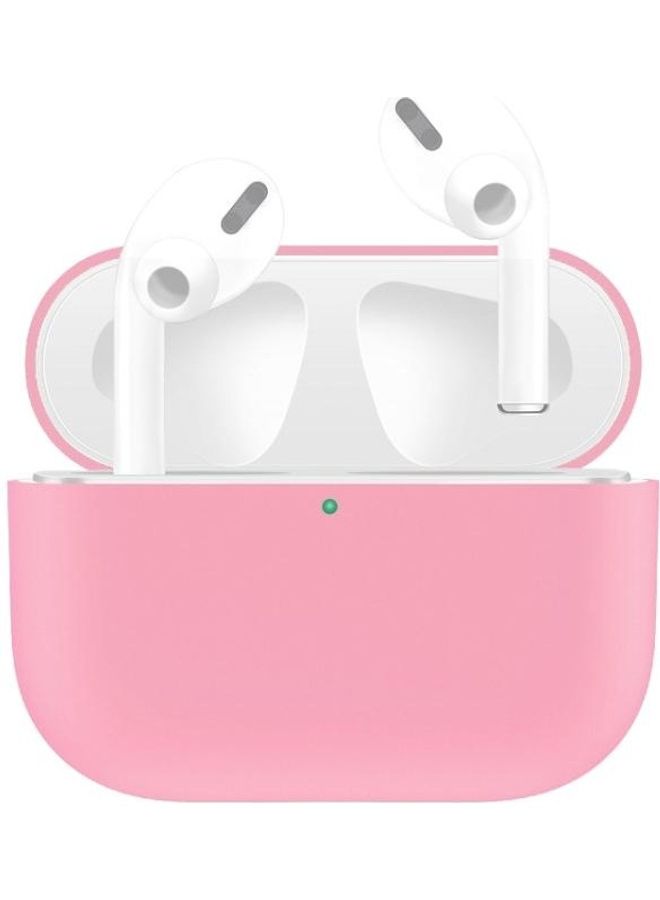 BGM Silicone Earphone Protective Case For AirPods Pro Pink - Image 1