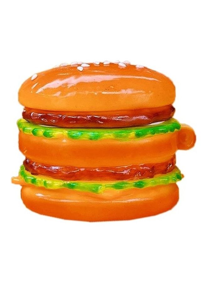 بي جي إم غِطاء حماية واق من السيليكون على شكل برجر لسماعات أبل آيربودز 1/2 متعدد الألوان - Image 2