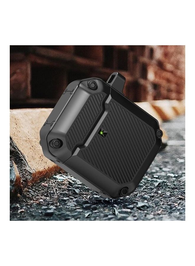 BGM Shield Armor Waterproof Wireless Earphone Protective Case for AirPods 1/2 Red - Image 5