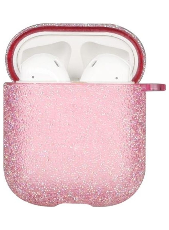 بي جي إم حافظة حماية واقية لسماعة الأذن من الفقاعات لسماعات أبل آيربودز 1/2 وردي - Image 1