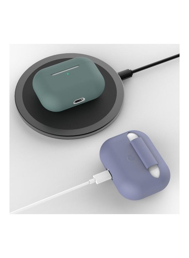 BGM - 3 in 1 Silicone Earphone Protective Case Buckle and Anti-lost Rope Set for AirPods Pro Black - Image 1