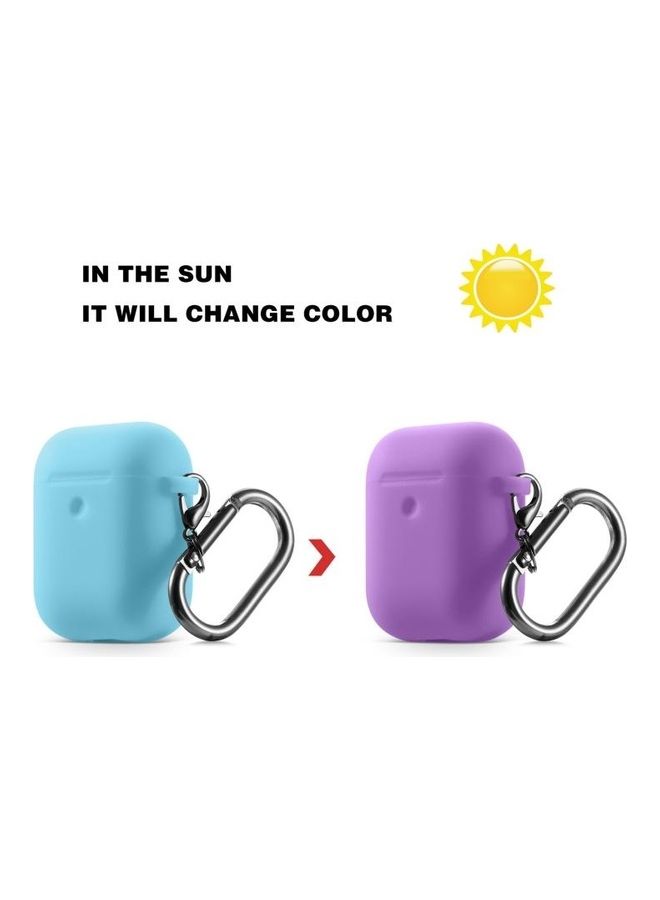 BGM Discoloration in Sun Silicone Protective Case Cover for AirPods 1/2 Multicolour - Image 2
