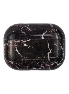 Marble Water Sticker Wireless Earphone Protective Case For AirPods Pro 3 Black/White