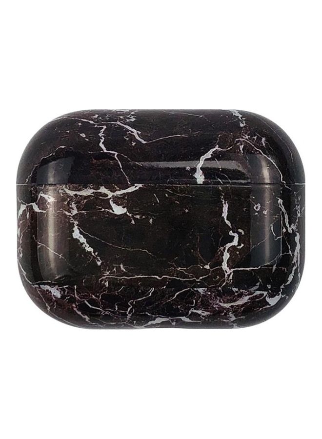 BGM - Marble Water Sticker Wireless Earphone Protective Case For AirPods Pro 3 Black/White - Image 1