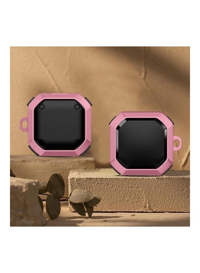 BGM Thunder Battlegear Anti-Fall Protective Case With Hook For Samsung Galaxy Buds Live Pink - Image 1