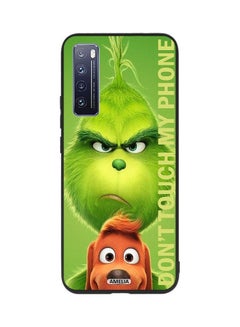 Don't Touch My Phone Gr Print Protective Case Cover For Huawei Nova 7 5G Multicolour