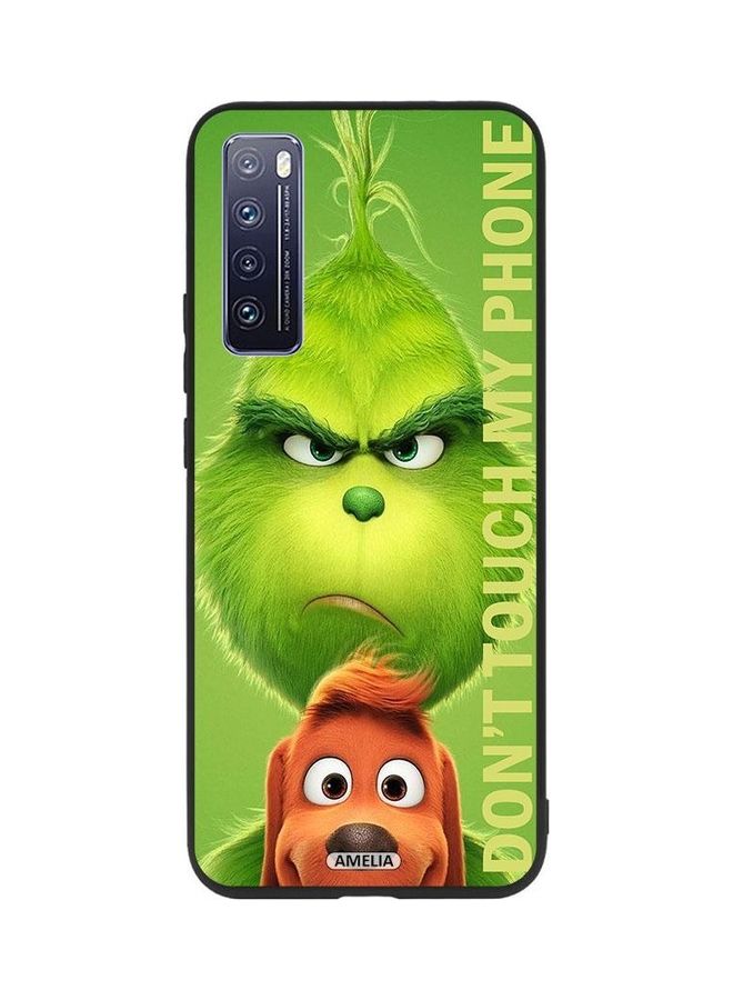 Amelia - Don't Touch My Phone Gr Print Protective Case Cover For Huawei Nova 7 5G Multicolour - Image 1