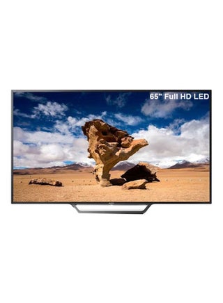 شاشة سوني سمارت تي في 40 بوصة Full HD تدعم واي فاي ، مزودة بمدخلين HDMI و مدخلين فلاشة KDL-40W650D أسود - v1631169539/N11976780A_1