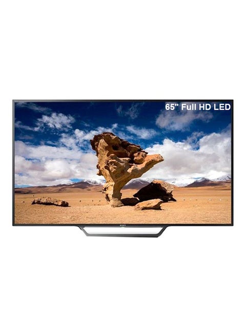 Sony Smart TV 40 Inch Full HD LED With Built in WiFi, 2 HDMI and 2 USB Inputs KDL-40W650D Black
