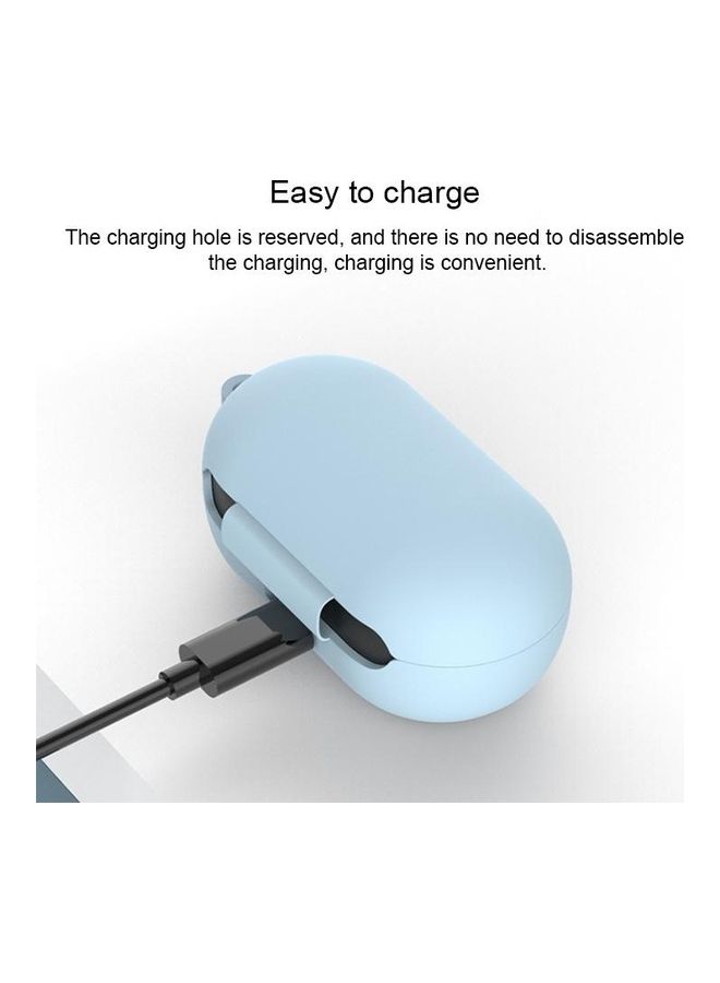 BGM Bluetooth Earphone Protective Case with Buckle for Xiaoimi Haylou GT1 Pro Red - Image 2