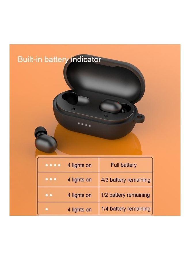 BGM Bluetooth Earphone Protective Case with Buckle for Xiaoimi Haylou GT1 Pro Red - Image 5