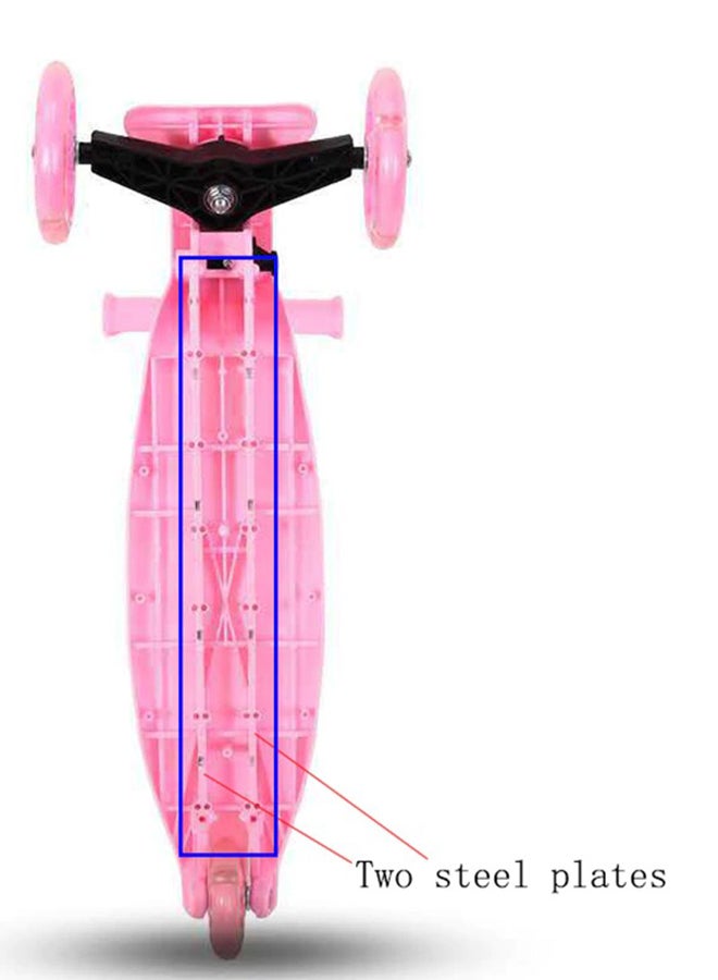 اس اف 3-Wheel Adjustable Kick Scooter Pink - Image 3