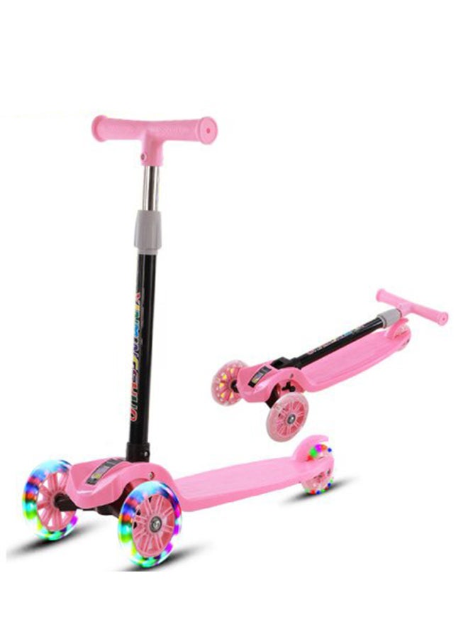 اس اف 3-Wheel Adjustable Kick Scooter Pink - Image 2