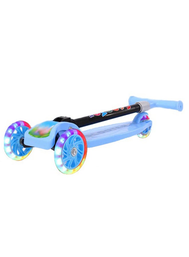 اس اف 3-Wheel Adjustable Kick Scooter Blue - Image 2