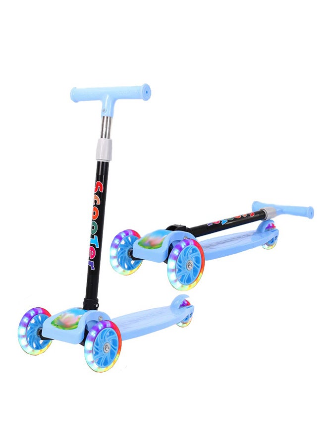 اس اف 3-Wheel Adjustable Kick Scooter Blue - Image 3