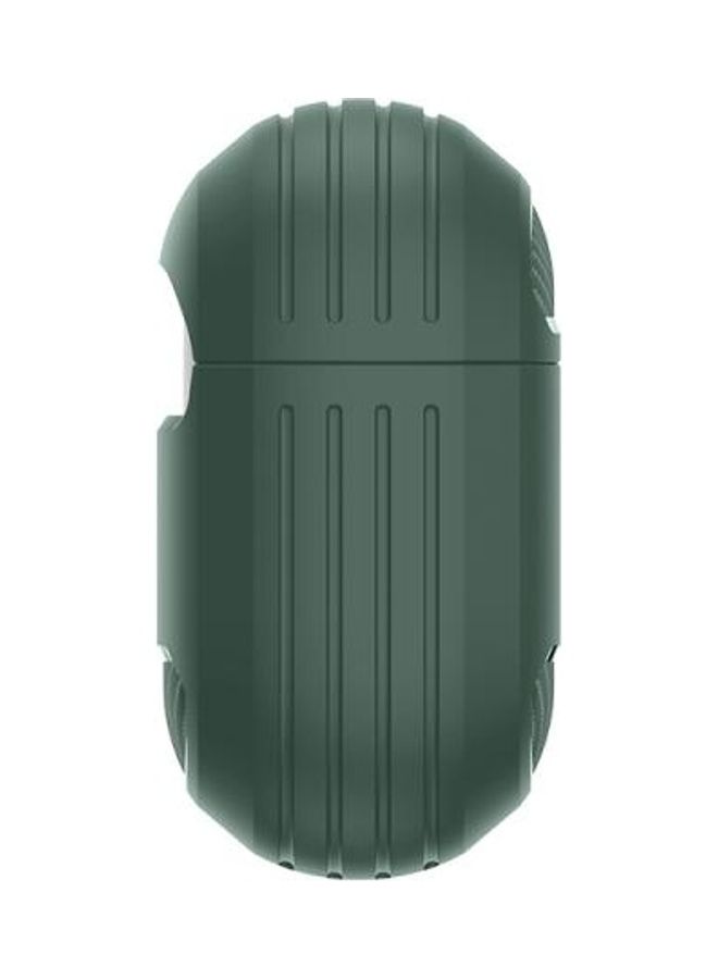 BGM Shockproof Carbon Fiber Armor TPU Protective Case For Apple AirPods Pro Pink - Image 4