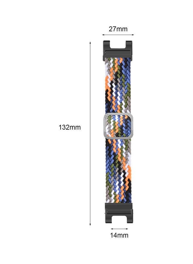 Replacement Watch Straps Nylon Strap Compatible With Huami Amazfit T-Rex Pro Multicolour - Image 3