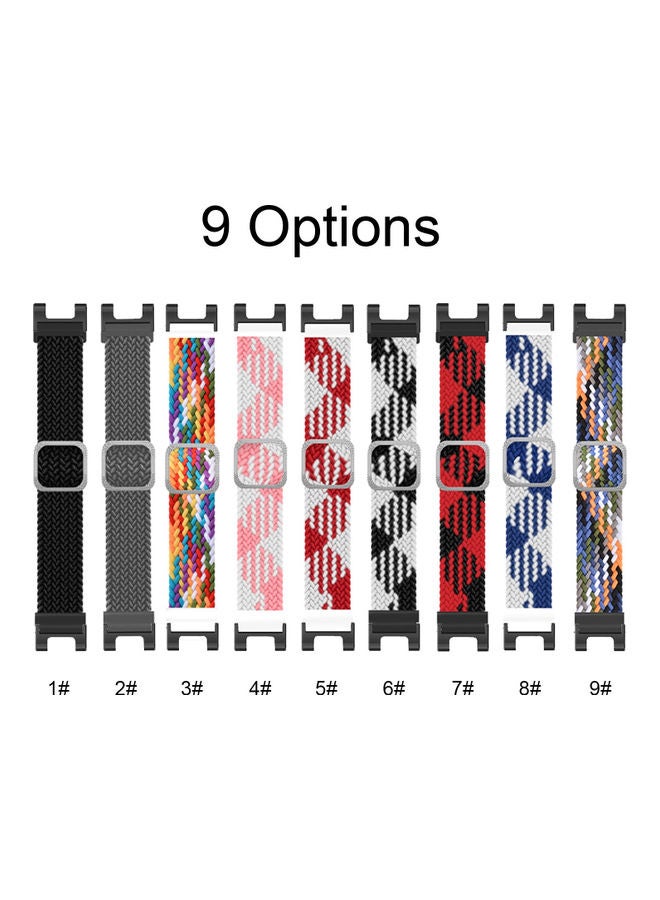 Replacement Watch Straps Nylon Strap Compatible With Huami Amazfit T-Rex Pro Multicolour - Image 5