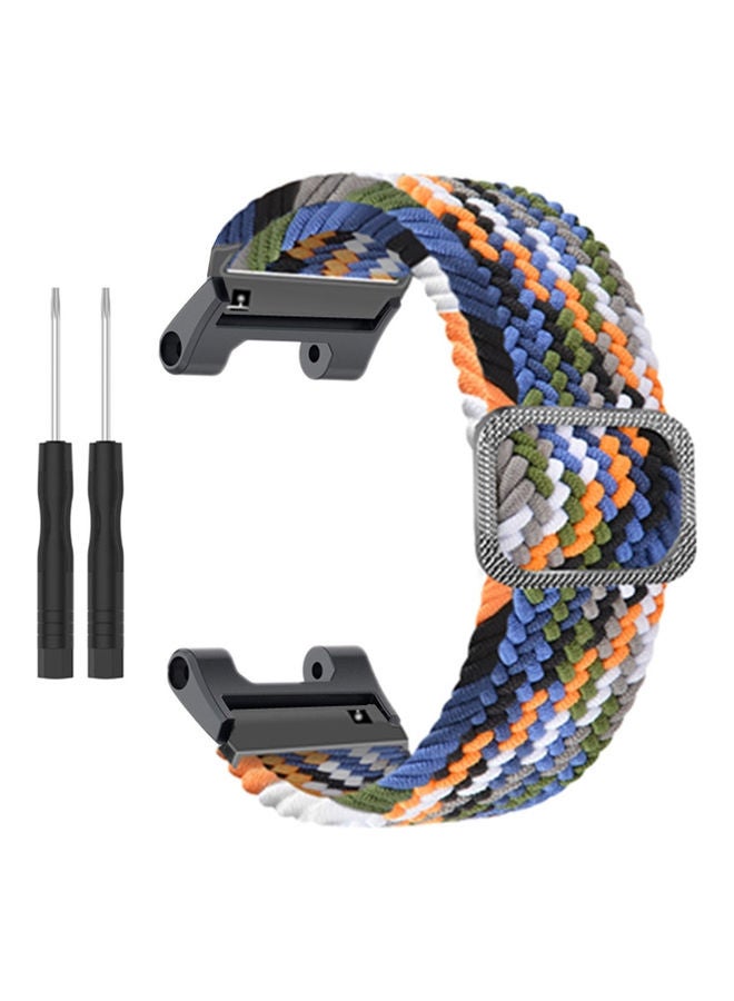 Replacement Watch Straps Nylon Strap Compatible With Huami Amazfit T-Rex Pro Multicolour - Image 2