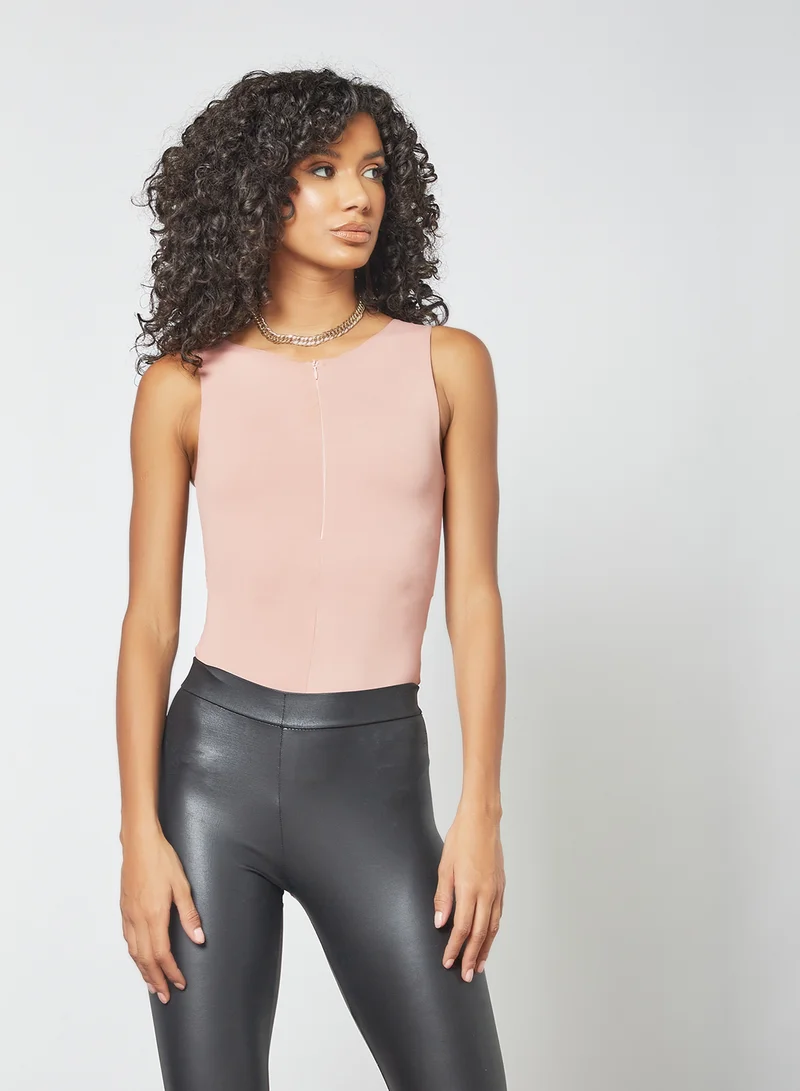 Sian Marie Zip-Up Bodysuit