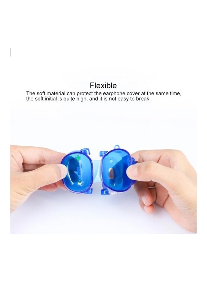 بي جي إم علبة حماية واقية من البولي يوريثان الحراري على شكل سيارة صغيرة لسماعات أبل آيربودز 1/2 أخضر - Image 4