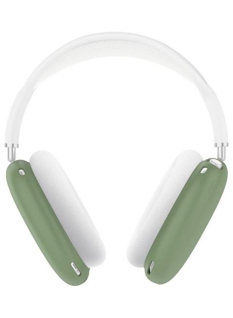 A Pair Full Coverage Anti-Scratch Silicone Protective Case For AirPods Max Green