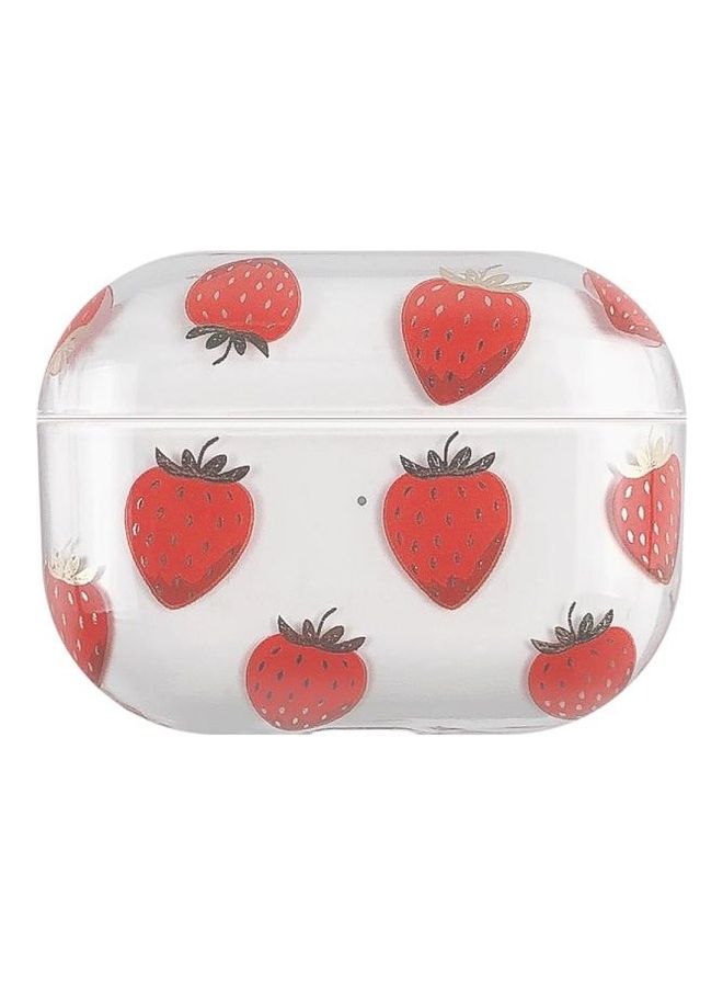 BGM Bronzing Fruit Pattern PC Hard Protective Case For Apple AirPods Pro Multicolour - Image 1