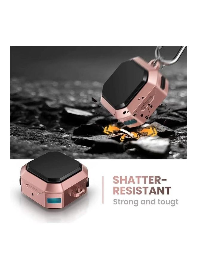 BGM Thunder Battle Gear Anti-Fall Protective Case with Hook Up For Samsung Galaxy Buds Live Black - Image 4