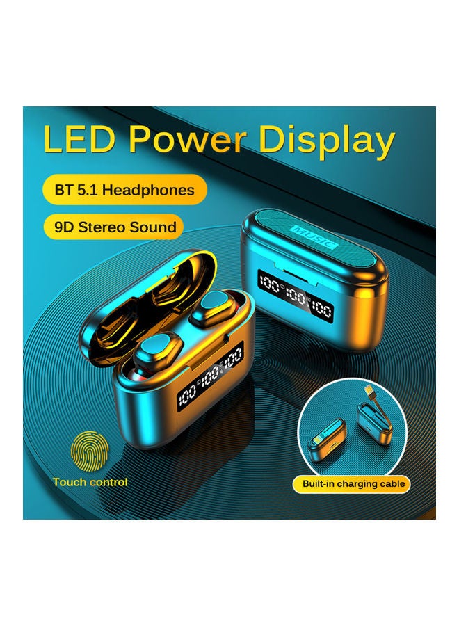 G40 True Wireless Earbuds With Mic Black - Image 3