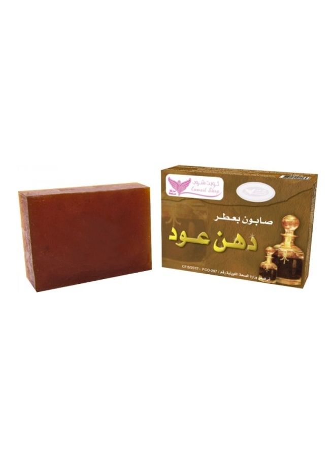 Kuwait Shop - Dehn Al Oud Soap Brown 100grams - Image 1