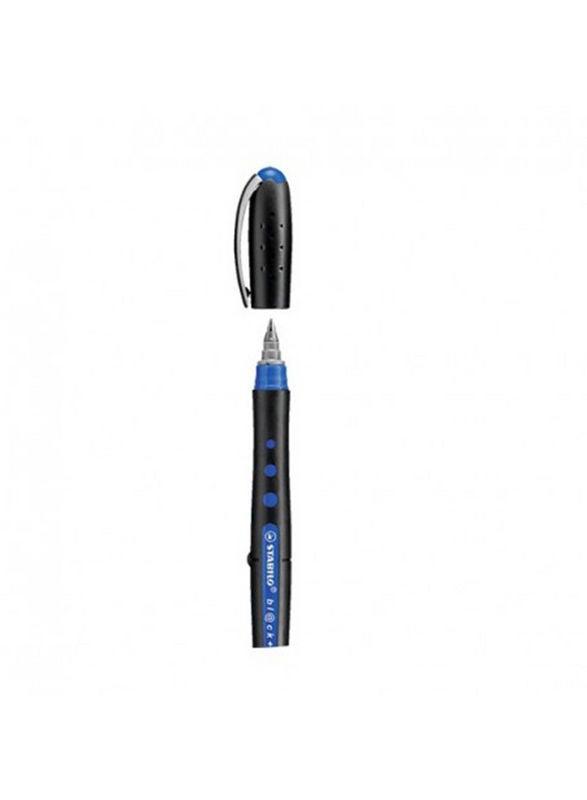 STABILO Pack Of 10 Rollerball Pen Black/Blue - Image 3