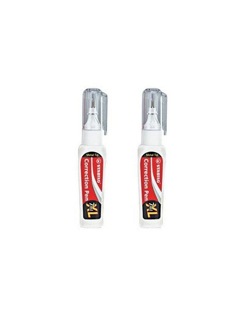 2-Piece Correction Pen White