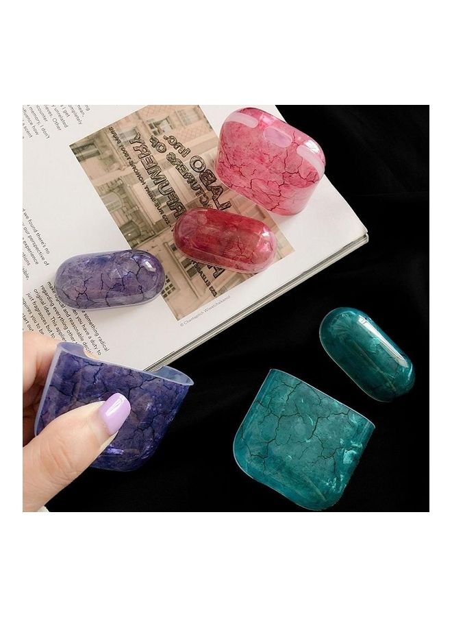 BGM Seaweed Pattern Shockproof TPU Protective Case for Apple AirPods 1/2 Purple - Image 5