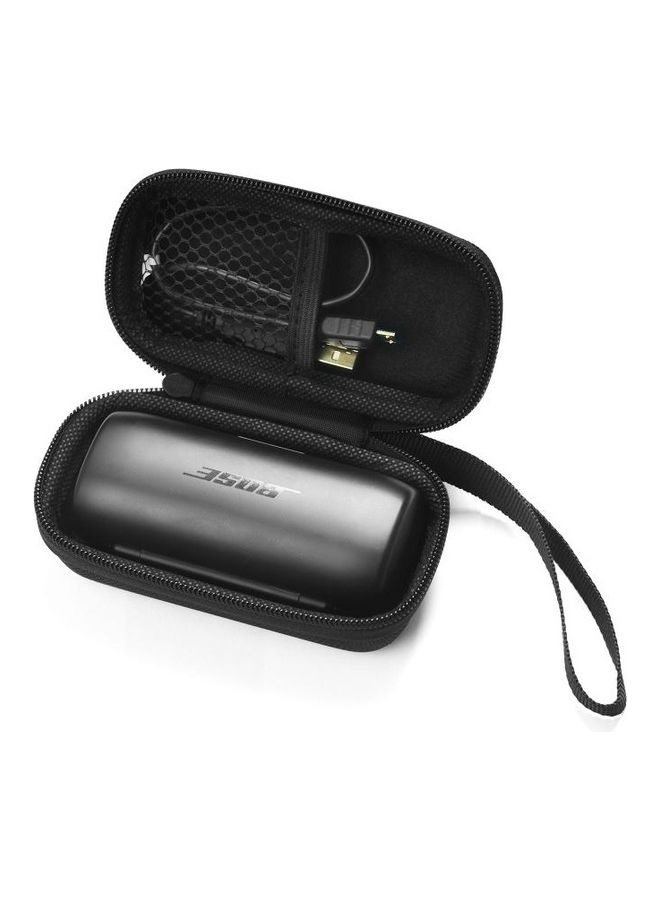 بي جي إم غطاء حماية صلب محمول لسماعة الرأس الرياضية بوز ساوند أسود - Image 1