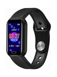 Generic 0.96in Intelligent Heart Rate Monitoring Watch Sports Watch Black  - Image 1