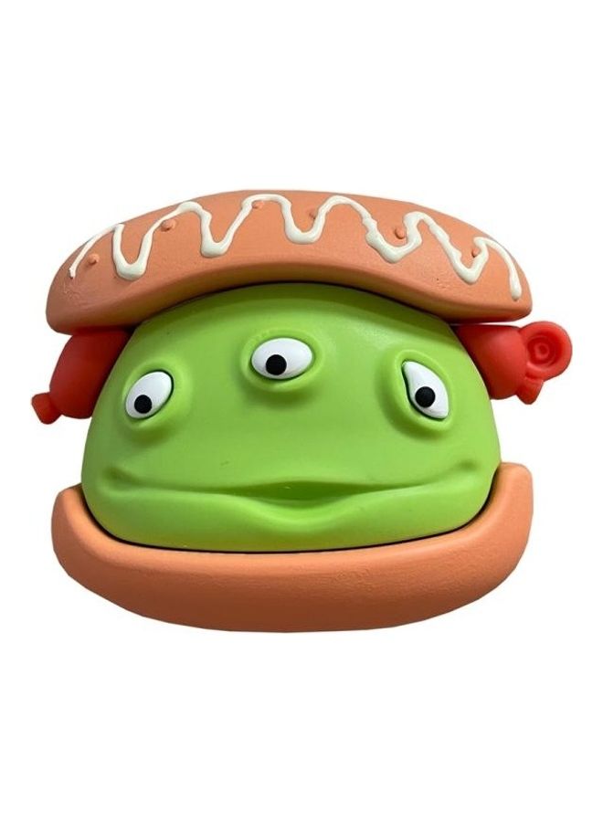 BGM Ham Bread Shape Silicone Protective Case For AirPods 1 / 2 Generation Multicolour - Image 2