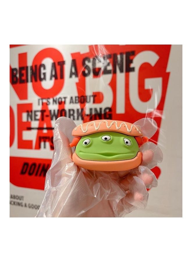 BGM Ham Bread Shape Silicone Protective Case For AirPods 1 / 2 Generation Multicolour - Image 5