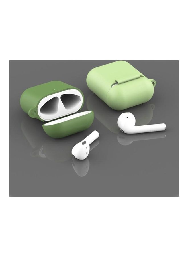BGM - Shockproof Silicone Protective Case For Apple AirPods 1/2 Blue - Image 1
