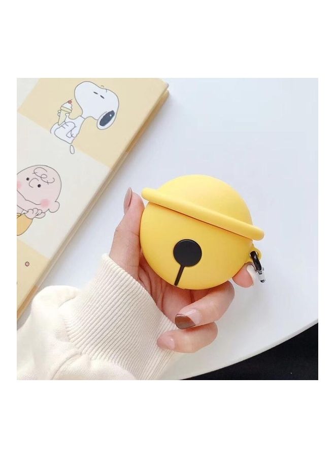 BGM - Bell Bluetooth Headphone Protective Case For Apple AirPods Pro Yellow/Black - Image 1
