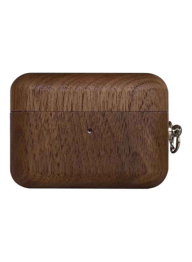 BGM Wooden Earphone Protective Case for AirPods Pro Walnut - Image 1