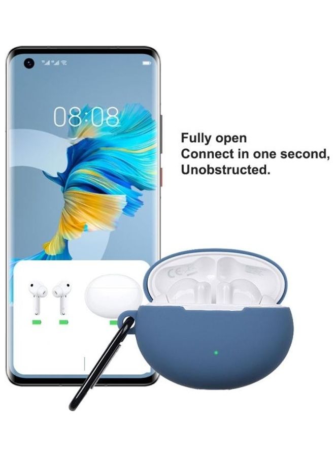 بي جي إم غطاء حماية واقي من السيليكون لسماعة هواوي فري بادز 4i أحمر - Image 2