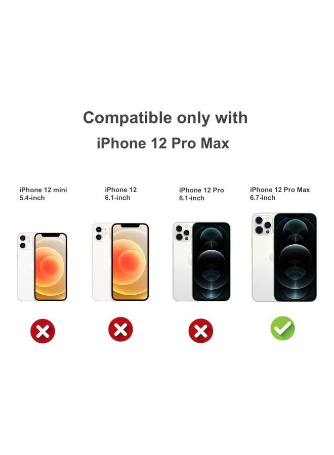 أي سي إس غطاء حماية واقٍ لهاتف أبل آيفون 12 برو ماكس شفاف - Image 2