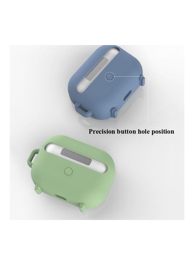 BGM 2-Piece Retro Radio Shape Protective Cover Silicone Case for AirPods Pro Multicolour - Image 4