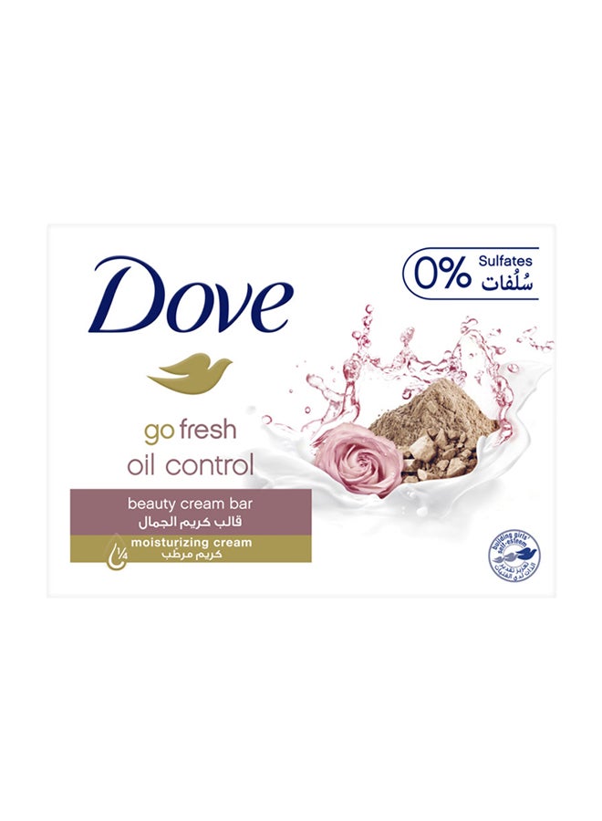 Dove - Go Fresh Oil Control Beauty Cream Bar Soap 160grams - Image 1